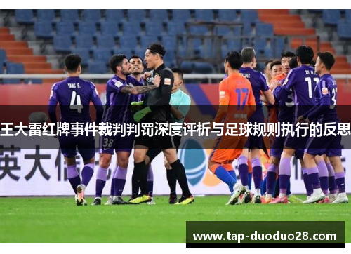 王大雷红牌事件裁判判罚深度评析与足球规则执行的反思 王大雷红牌事件裁判判罚深度评析与足球规则执行的反思
